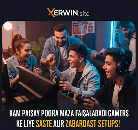 Kam Paisay Poora Maza Faisalabadi Gamers Ke Liye Saste Aur Zabardast Setups!